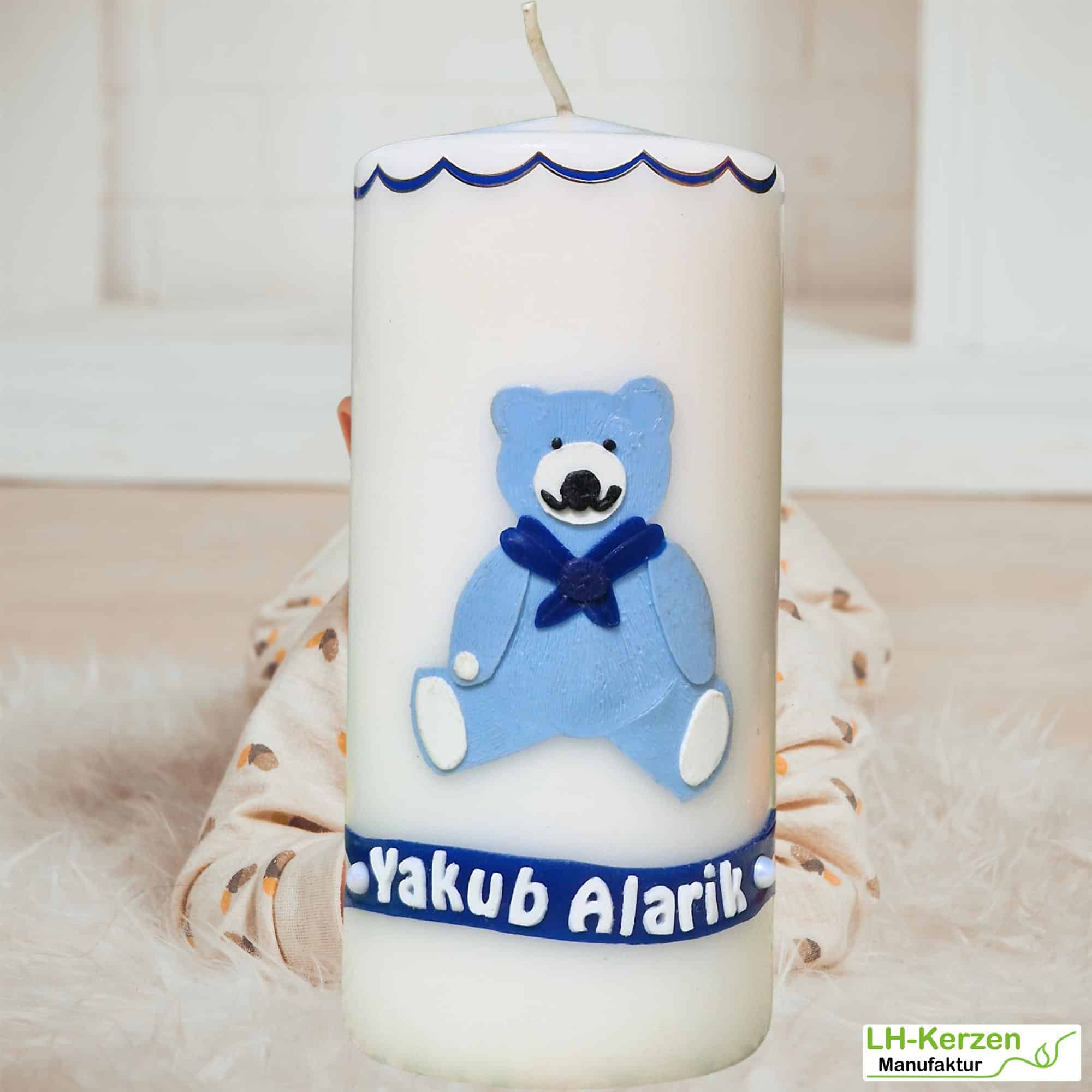 Kerzenbeschriftung Beschriftete Kerze